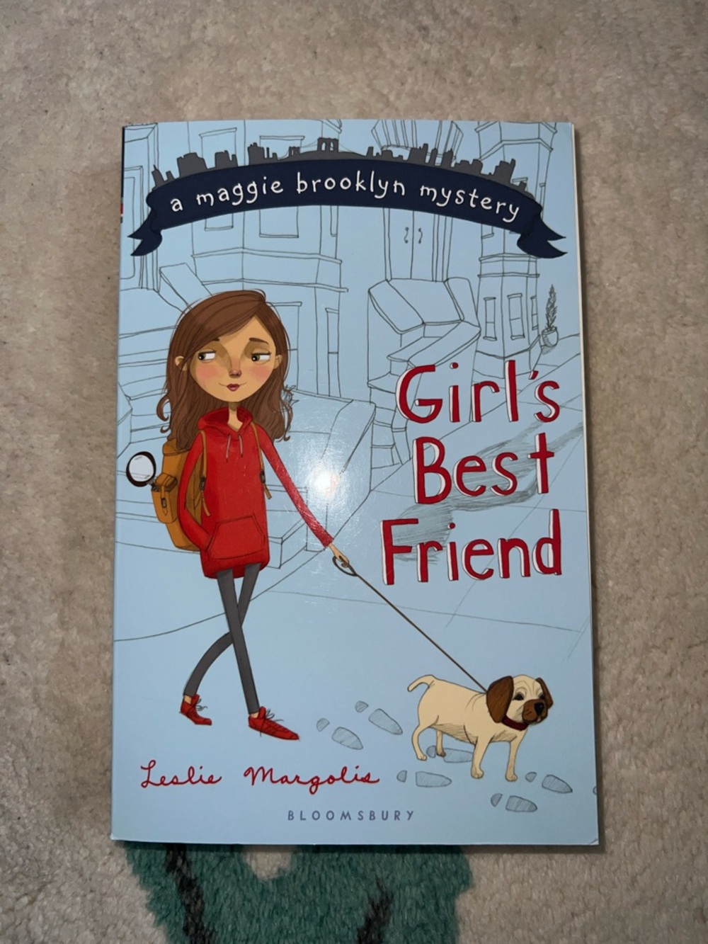 A Maggie Brooklyn Mystery “Girl's Best Friend” by Leslie Margolis Book